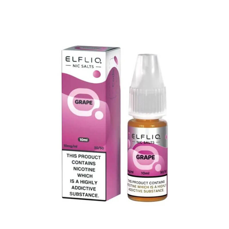 ELF BAR ELFLIQ GRAPE 10ML 20MG