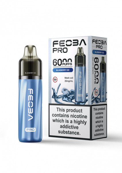 FEOBA PRO 6000 BLUEBERRY ICE 20MG